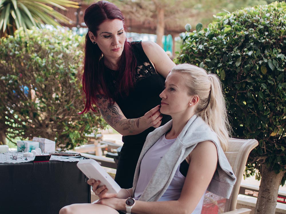 Kooperation Womens Health Camp Sara Pavo Cosmetics Kooperation Womens Health Camp Sara Pavo Cosmetics