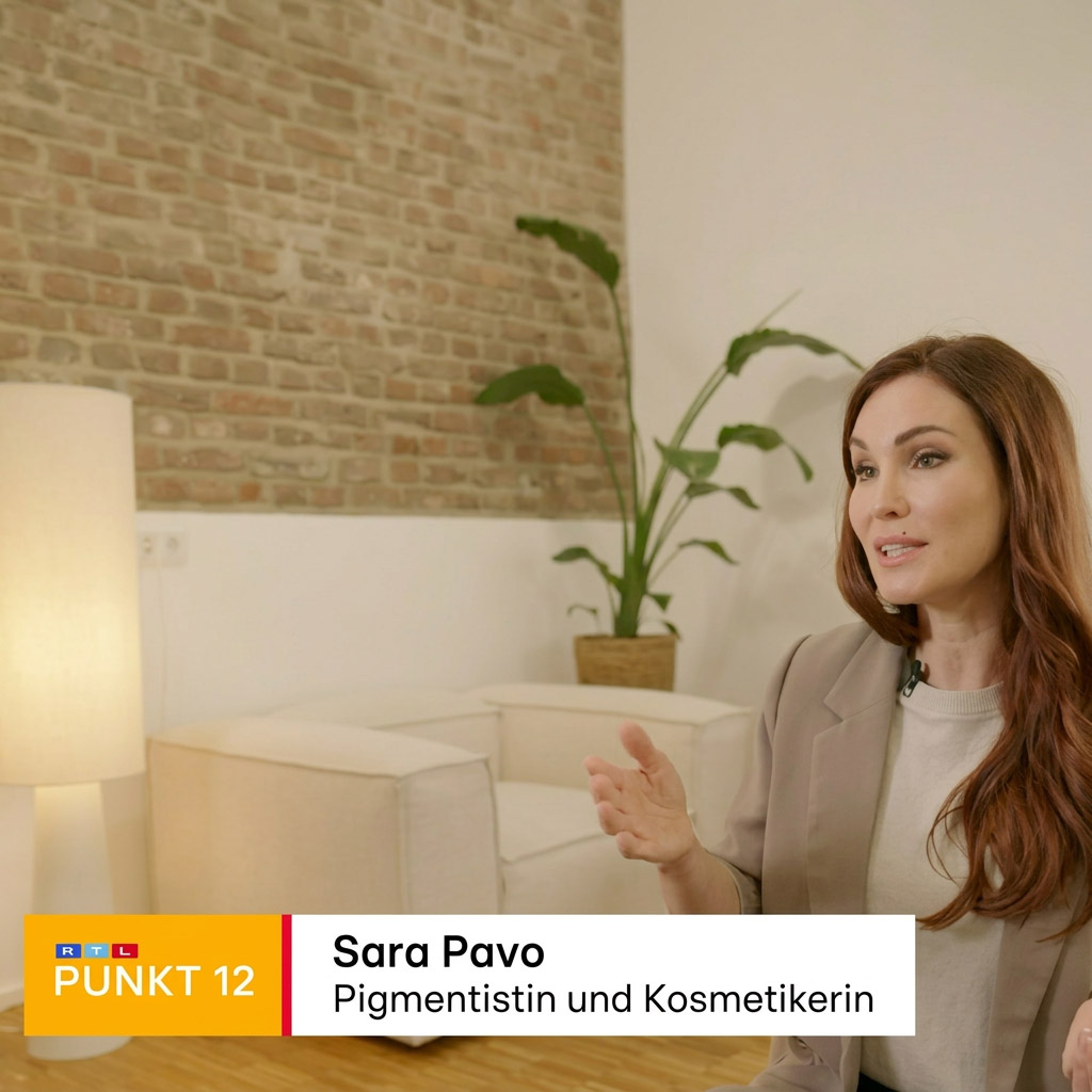 Sara bei RTL Punkt 12 | Permanent Make-up Köln - Sara Pavo